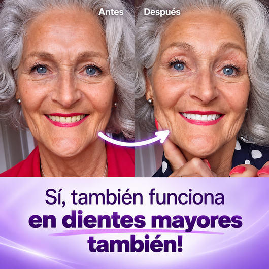 Polvo-blanqueador dental aprobado por dentistas